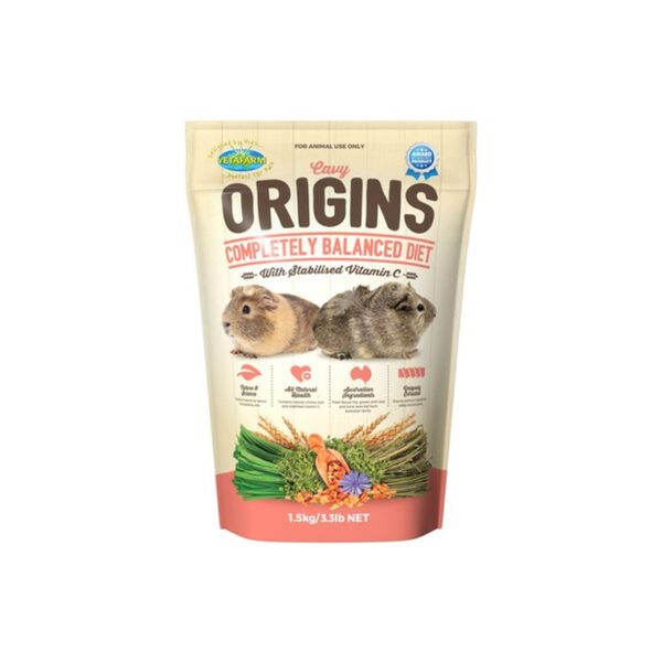 Vetafarm Cavy Origins Guinea Pig Food 1.5kg