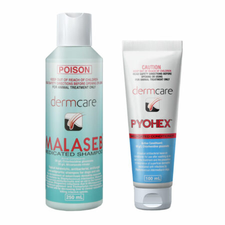 Malaseb Medicated Shampoo & Pyohex Conditioner Combo Pack