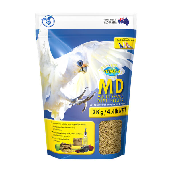 Vetafarm Parrot Maintenance Diet Pellets 2kg