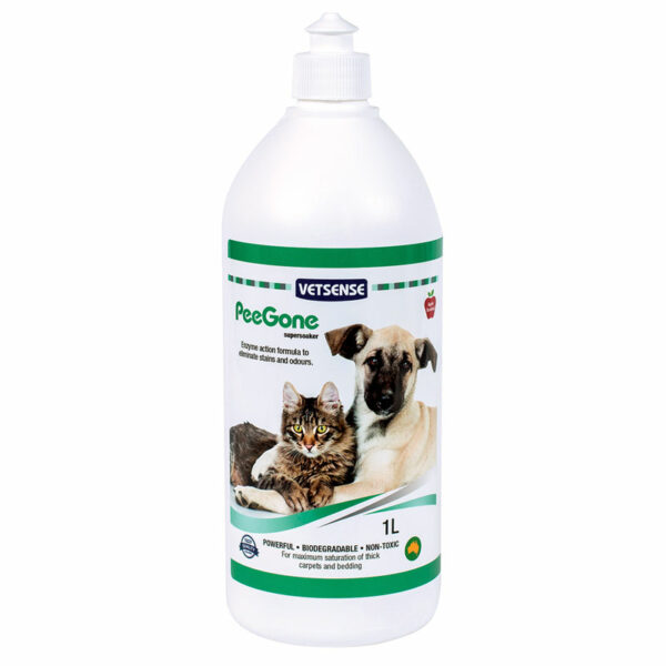 Vetsense PeeGone 1L Bottle with Trigger Spray - Image 2